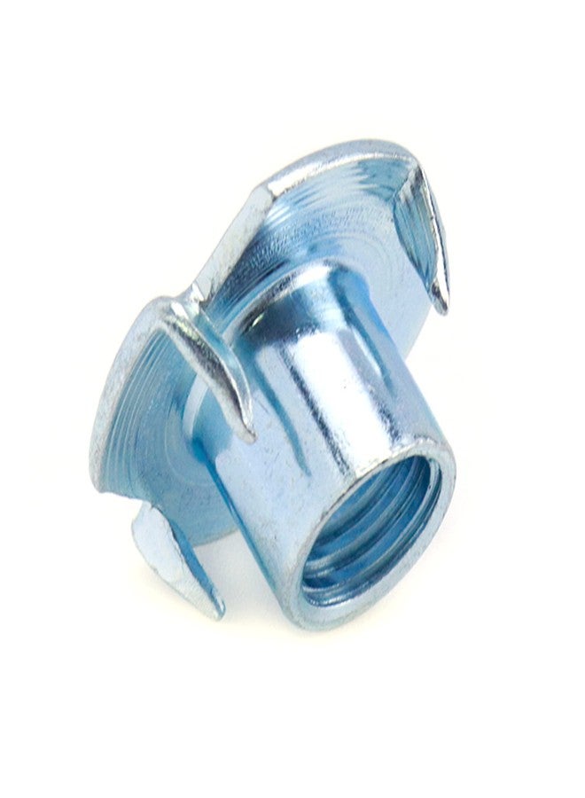 Sydien S SYDIEN T Nuts M10 50Pcs Threaded Inserts T-Nuts, Zinc-Plated Steel 4 Pronged Tee Nut for Wood, Rock Climbing Holds Cabinetry - Image 5